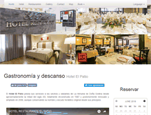 Tablet Screenshot of hotelelpatio.es